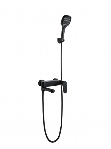 Смеситель для ванны FILARETE FL2130BL Черный матовый