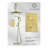 Душевая система скрытого монтажа FILARETE Fing FL1044 (Матовое золото)