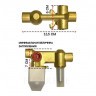 Душевая система скрытого монтажа FILARETE Fing FL1044 (Никель)