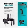 Душевая система Grocenberg GB7008 Черный матовый