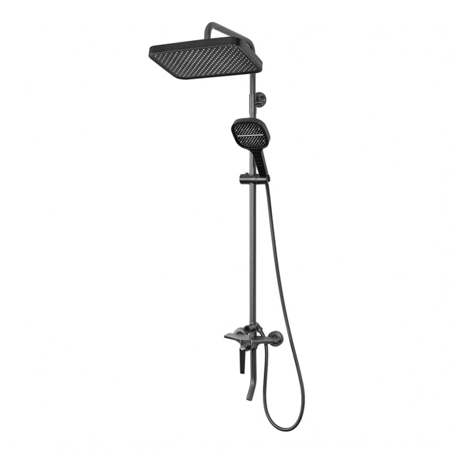 Душевая система Hansberge H5068 Графит