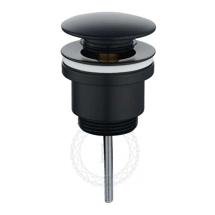 Донный клапан FILARETE FL75 (Черный матовый)