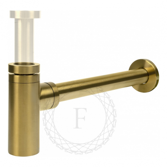 Сифон для раковины FILARETE FL70 (золотой брашированный)