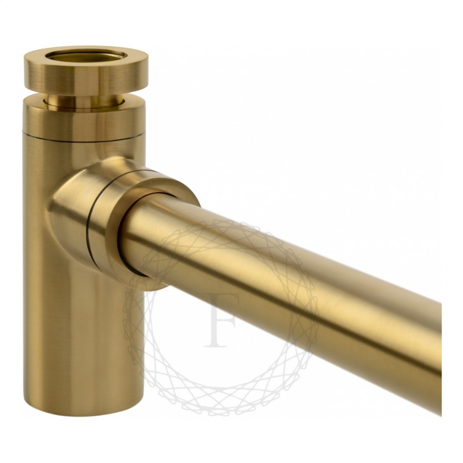 Сифон для раковины FILARETE FL70 (золотой брашированный)