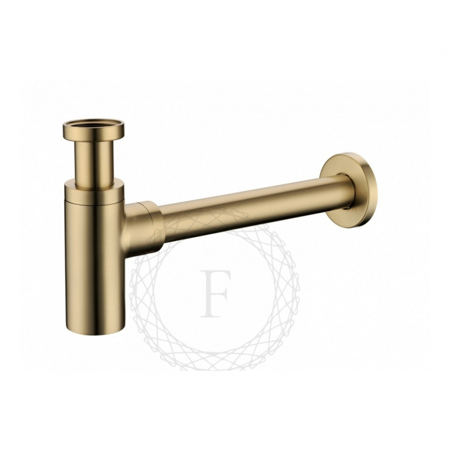 Сифон для раковины FILARETE FL70 (золотой брашированный)