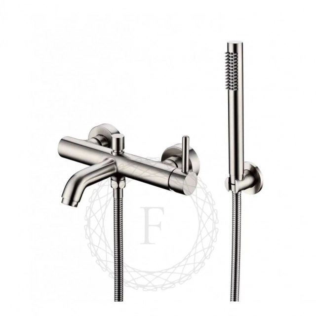 Смеситель для ванны с душем FILARETE Roun FL2120 (Никель)