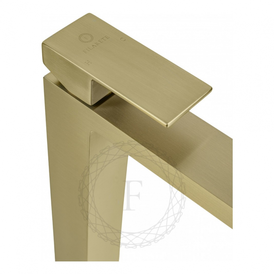 Cмеситель для раковины FILARETE Fing FL6040 (Матовое золото)