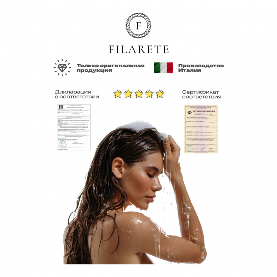 Душевая система скрытого монтажа FILARETE Roun FL1026 (Графит)