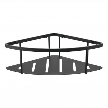 Полка корзина угловая Grocenberg AC0090BL Черный матовый