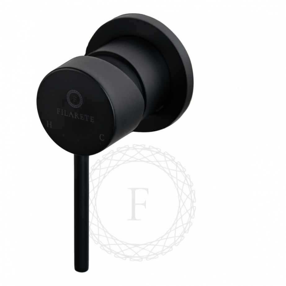 Cмеситель для раковины FILARETE Roun FL4020 (Черный матовый)