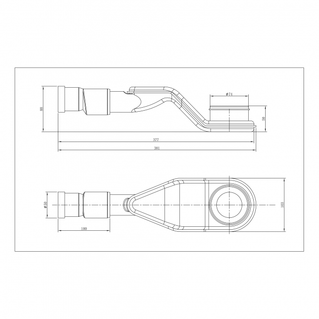 Трап для душа Grocenberg T800 Никель