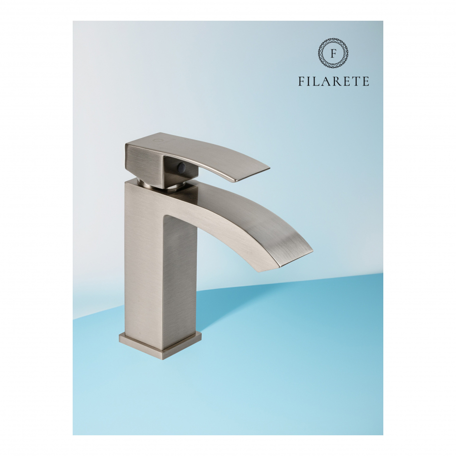 Cмеситель для раковины FILARETE Waterfall FL5010 (Никель)