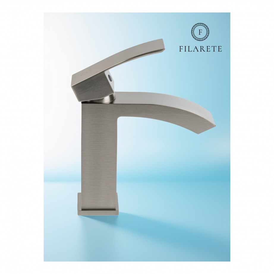 Cмеситель для раковины FILARETE Waterfall FL5010 (Никель)